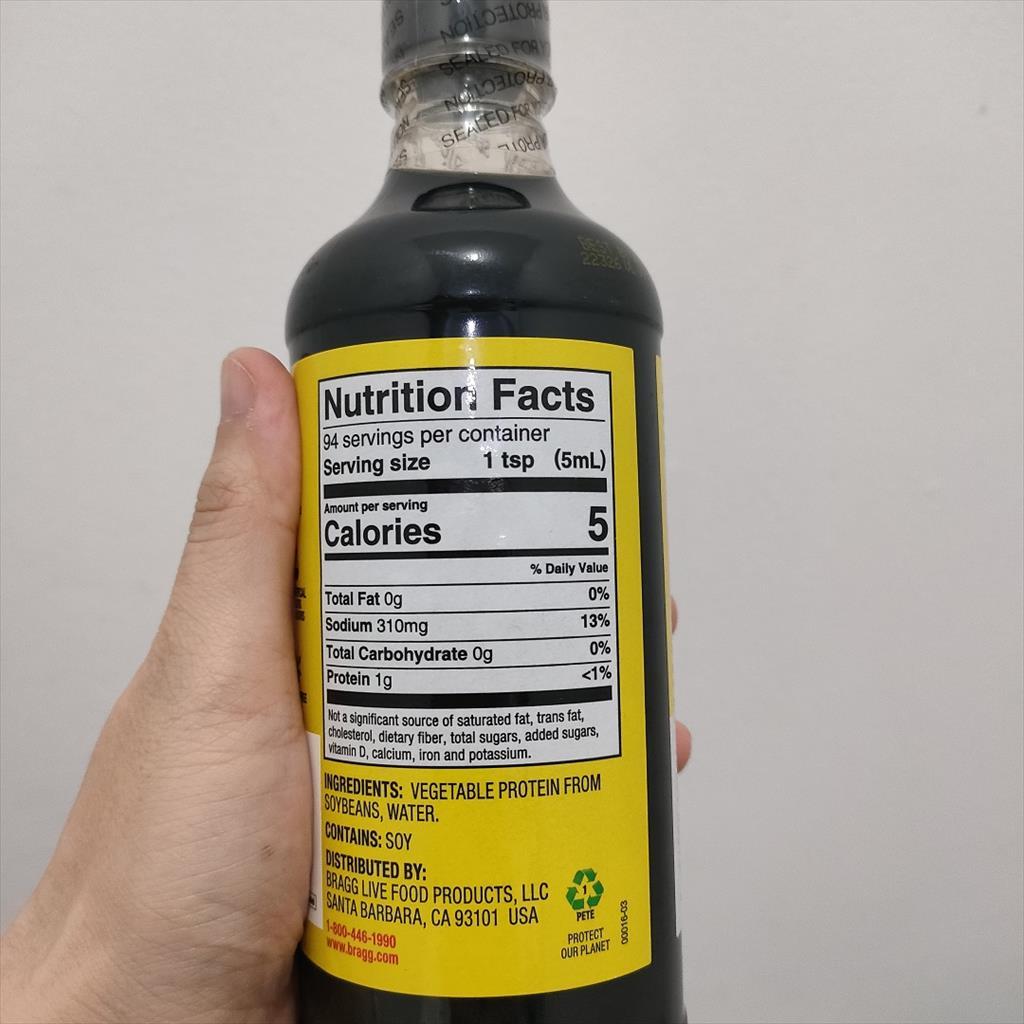 Liquid Aminos – Natural Seasoning (16 oz 473 mL)