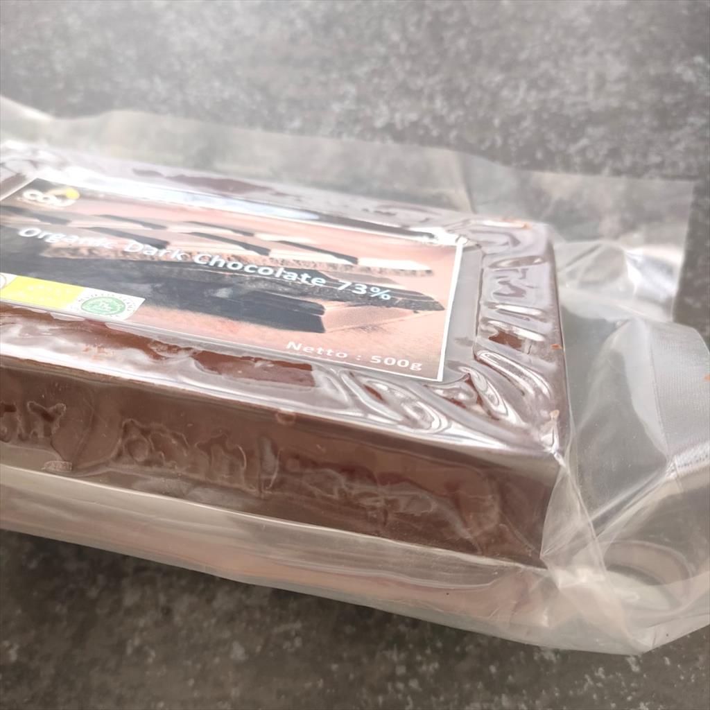 Organic Dark Chocolate Couverture 73%  500g ( Cooking Chocolate ) – Cau Chocolates