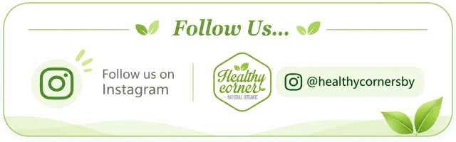 Follow Healthy Corner on Instagram @healthycornersby