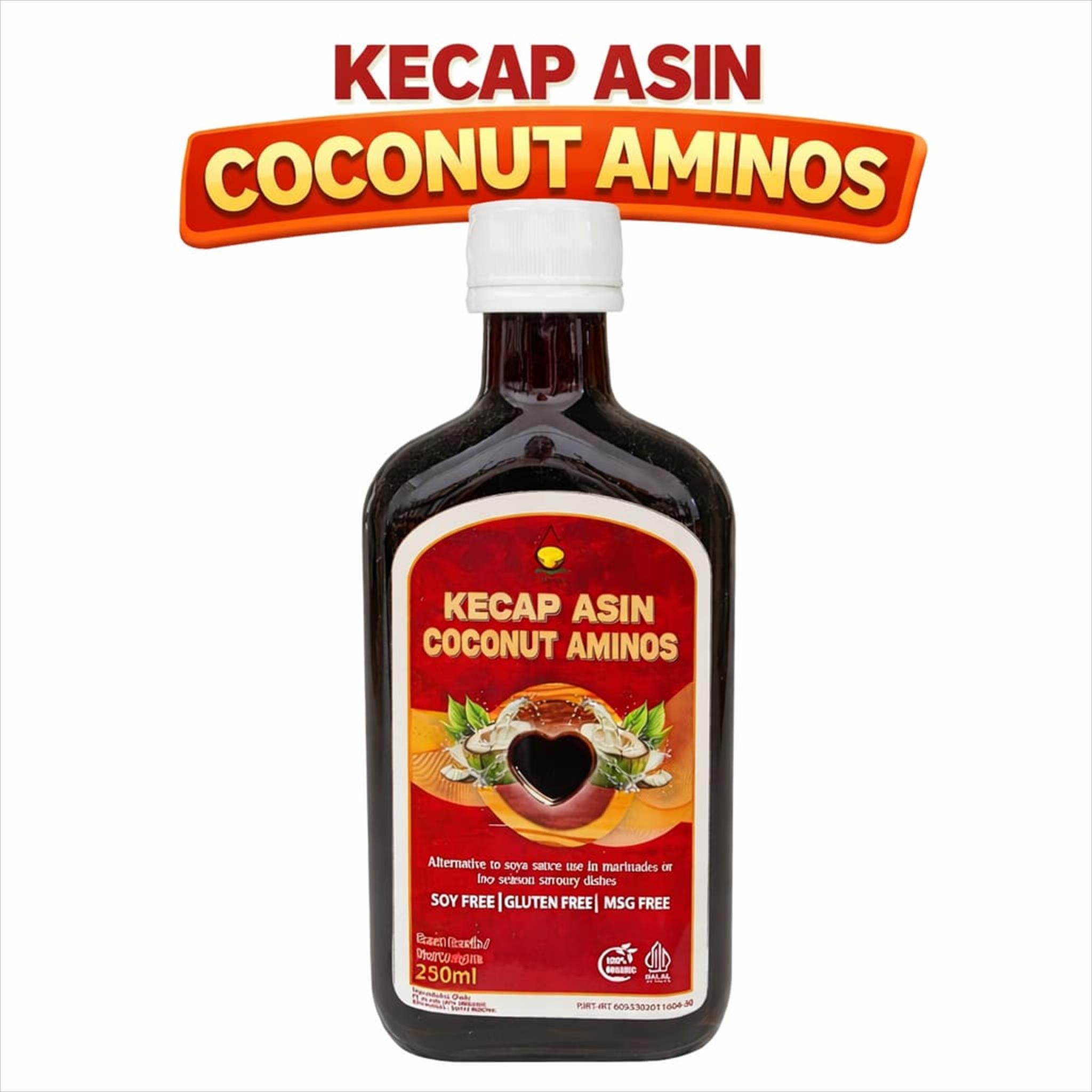 Soy Free Coconut Aminos 250mL - Coconut Soy Sauce Alternative | Jeevos