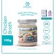Crystal of The Sea | Chicken Broth (100gr) / Kaldu Ayam Kampung Chicken Bone Broth / Kaldu MPASI Natural / Kaldu Non MSG Sehat