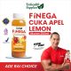 Finega Cuka Apel Lemon 250ml ( Botol Plastik ) Lemon Apple Cider Vinegar ACV
