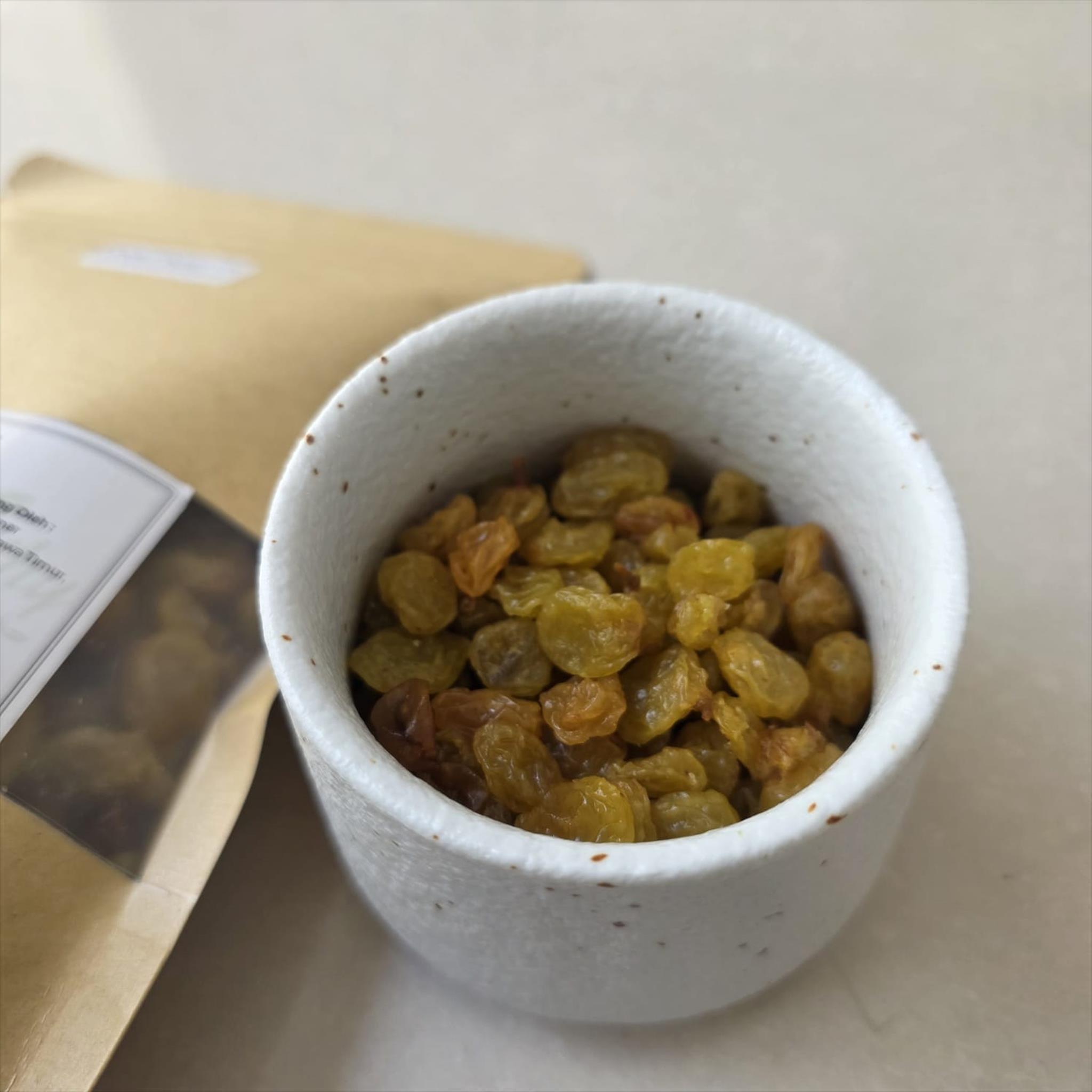 Goldenvale Golden Fancy Raisins USA / Kismis Kuning Premium Golden Raisins Import | Halal ( 100g )