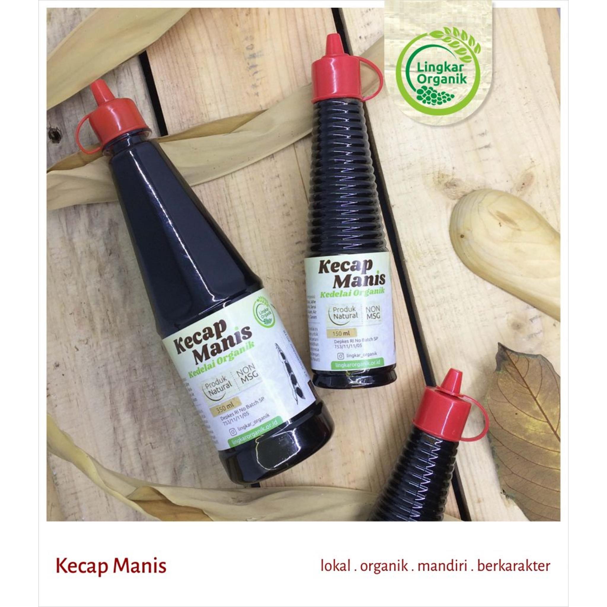 Organic Black Soybean Sweet Soy Sauce 150mL - Lingkar Organik
